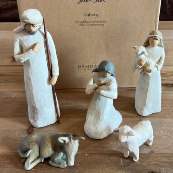 Willow Tree Classic Nativity Set 6 Pieces - Picture 2 of 2